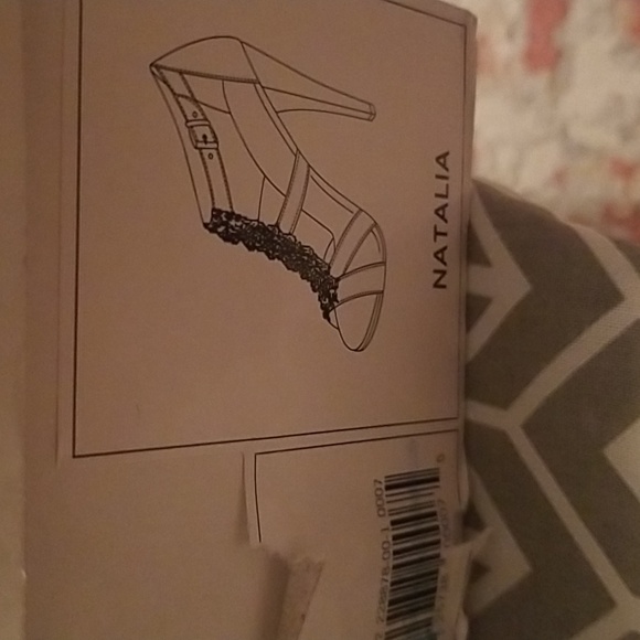 Banana Republic Natalia Black Beaded Heels - Picture 11 of 11